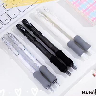 China Normal Kawaii solid color Black ink Gel Pen Student Stationery School Office Supplies Kids Birthday Gift for sale