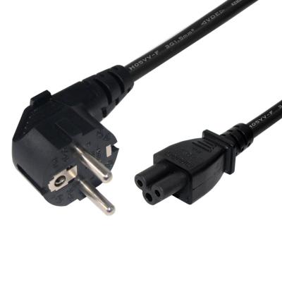 China Home Appliance Mickey Mouse 1.5M EU Ac Power Cord With Grounded IEC C5 AC Cord 16A 250V Power Cord for sale