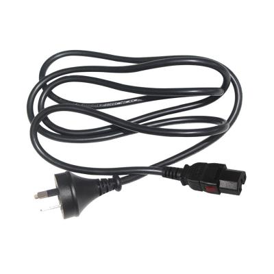 China Home Appliance 1.8M AU Outdoor PVC Mains Lead Power Cord 3 Pin Australia Ac Power Cord for sale