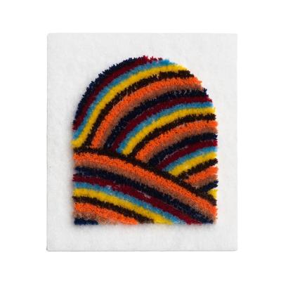 China Custom Viable Design 3D Logo Toothbrush Embroidery Patches For Garment for sale