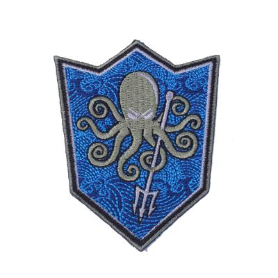 China 3D Embroidery Badge Processing Customized Brand Design Embroidery Patch Wholesale for sale