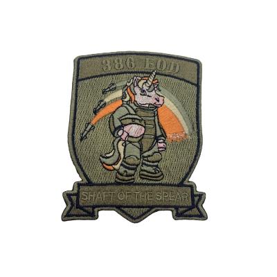 China Environmentally Sustainable Customized Knitting Patch Apparel Woven Patch High Quality Patch for sale