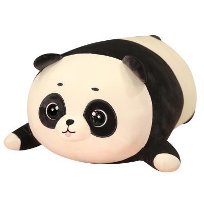 China Wholesale Non-Toxic Summer Games Classic Kids Ride On Custom Stuffed Dolls Toy Animal Panda Throw Pillow Plush Body Anime Push/Hindle for sale