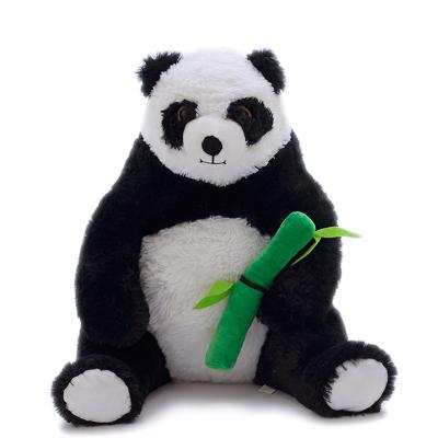 China 2022 New Summer Wholesale Popular Classic Cute Cute Panda Stuffed Toys Bamboo Animal Children's Soft Plush Dolls for sale