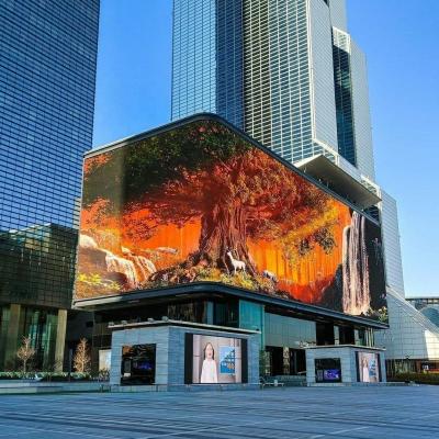 China Outdoor led display video wall billboard module P8 P10 P5 P6 outdoor fixed installation led advertising screen for sale