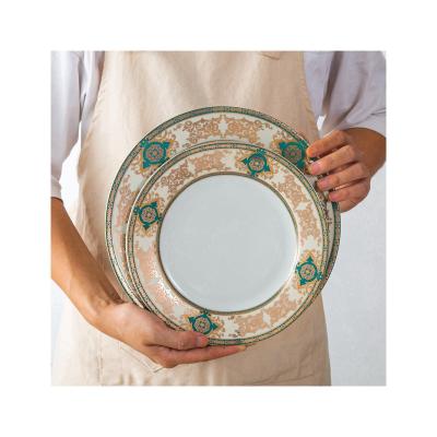 China Viable lowest price wholesale ceramic dishes dessert plate ceramic white ceramic dishes for sale