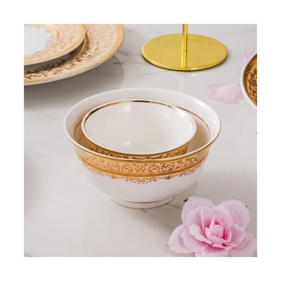 China Sustainable factory sells ceramic white ceramic dishes and bowls and bowl soup bowl for sale