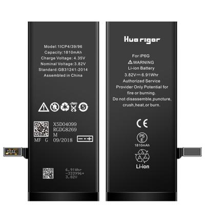 China Mobile Phone Huarigor Fabrica Produzida Alta Qualidade Recargavel Replaced Compatibilidad De Bateria De Celular Para Iphone for sale