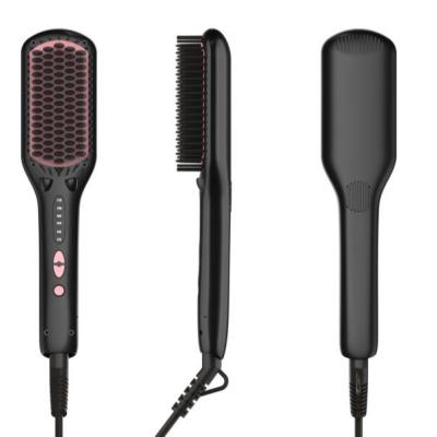 China hot car hair brush/electric hair brush hair straightener for sale