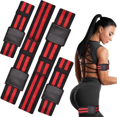 China Custom 2023 Gym Sports Anti Slip Muscle FBs Bands Bands Set Arm Leg Muscle Growth Belt Hot Sale Biceps Blood FB Bands Booty for sale