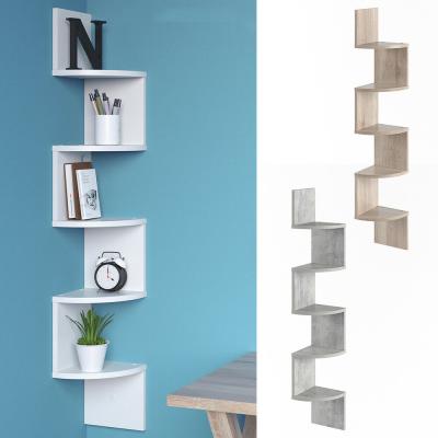 China (Other) Adjustable Modern Simple Bookshelf Home Office Furniture Vintage Bookcase Shelf Storage Organizer for sale