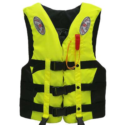 China Wholesale EPE Foam Buoyancy Water Sports Reflective Strips Sea Safety Life Vest Water Skiing Drift Uphill Surfing Swimming Kayaking Jackets for sale