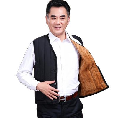 China Custom Warm Outdoor Winter Mens Workmen Fleece Anti-pilling Vest for sale