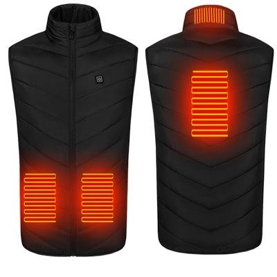 China Keep Worm Zone Hot Selling Men's 4 Vests And Vests Heat Outdoor Usb Heated Vest With Low Price for sale