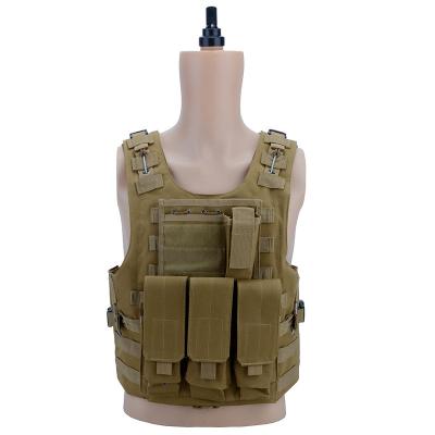 China Hot Selling Cs Oxford Field Equipment Men Military Fashion Multifunctional Durable Cheap Army Long Lasting Tactical Vest for sale