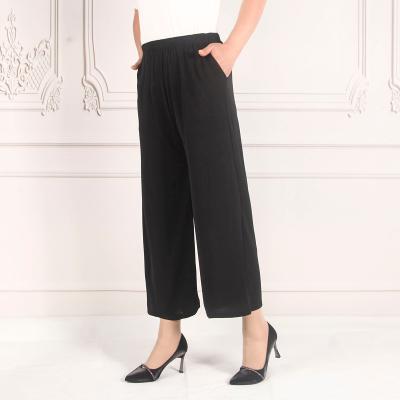 China Summer Breathable Straight Plus Size Women's Casual Loose Wide Leg Palazo Harem Pants And Trousers Long for sale