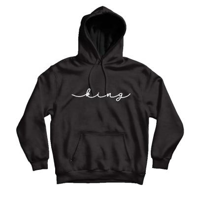 China Anti-wrinkle King Queen Hoodies, Couples Matching Hoodies, Cotton Printed Hoodies for sale