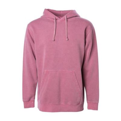 China Custom Unisex Anti Shrink Pullover Hoodies Washed Sweatshirt Hooded Pockets Sport Hoodies Without Zipper for sale