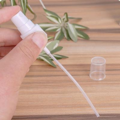 China White Mist Sprayer 30ml Bottle Spray Head PP Alcohol Mist Spray Bump Spray Bottle Parts for sale