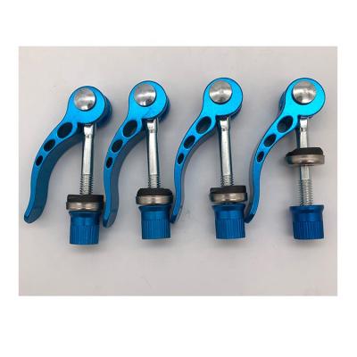 China MAXFORD Bike Seat Post Clamp Alloy Quick Release Bicycle Parts M6X60 M6X65mm Cycling Blue Color for sale