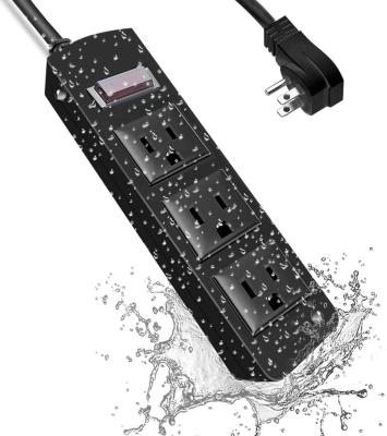 China Waterproof Flat Bath Office Outlet Electric Power Socket In Kitchen Residential / Multi-Purpose Waterproof Use With 3 Outlets 6.5 Wall Outlet Waterpoof FO for sale