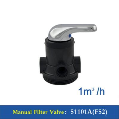 China Manual Water Filter Backwash Valve , 1 M3/H Standard Runxin Control Valve for sale