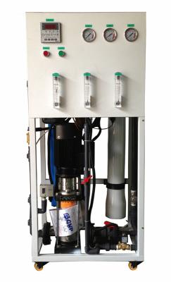 China Movable Reverse Osmosis Water Purification Systems With FRP/SS Pressure Vessel for sale