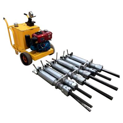 China Construction Stone Rock Splitter Machine Cracking Darda Same Type Electric Hydraulic Drill Rock Splitter for sale