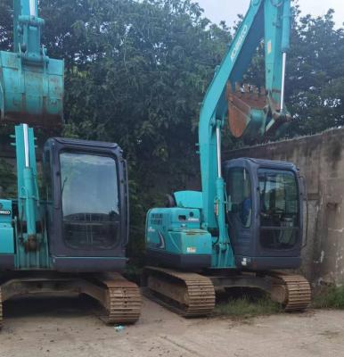 Cina SK75 piccolo 7.5t ha utilizzato gli escavatori di kobelco della seconda mano dell'escavatore di Kobelco in vendita