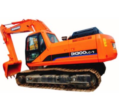 Cina Il cingolo utilizzato di Doosan DH300LC-7 ha montato l'escavatore idraulico in vendita