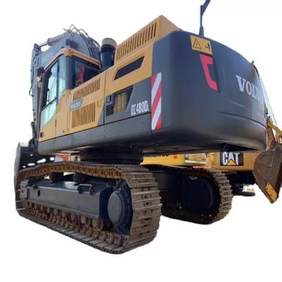 China Excavador grande usado hidráulico de la correa eslabonada de la marca sueca de Volvo Ec 480 del excavador de Volvo 48 toneladas en venta