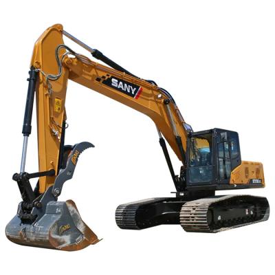 China Chinese Brand Used Hydraulic Sany 215 Excavator Medium Crawler Excavator 20 Tons for sale