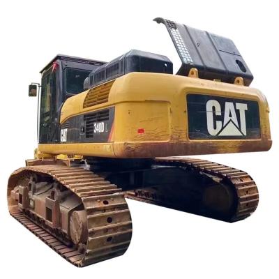 China Excavador usado Medium America Made de Caterpillar de la correa eslabonada 340D en venta