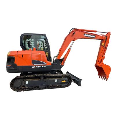 China Used Doosan DX60-9C Mini Excavator Second Hand Hydraulic Crawler Excavator for sale