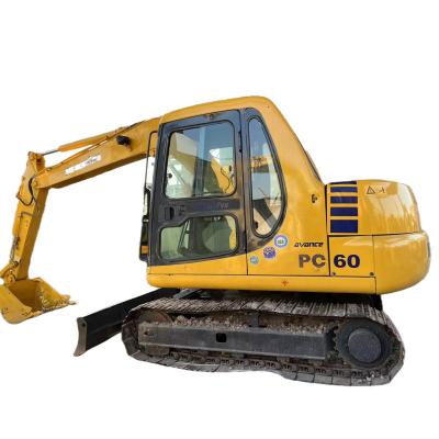 China 6 Ton Used Mini Excavator Used Komatsu Excavator PC60 7 for sale