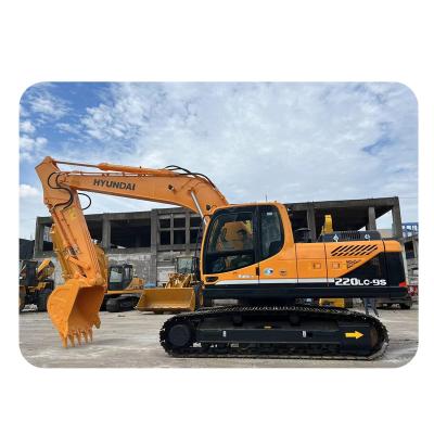 China Used Hyundai 220LC-9S Excavator 22 Ton Second Hand Hyundai Digger zu verkaufen