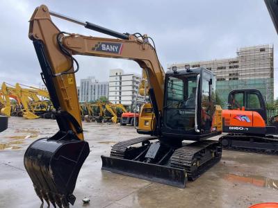 Cina 2022 Used Sany SY75C Excavator Sany Crawler 7.5 Tons Mini Excavator in vendita