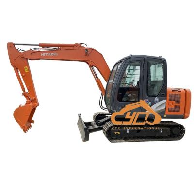 China 6660 Mm Used Hitachi Excavator With Fuel Efficient ISUZU AA-6BG1T Engine for sale