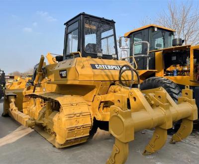 Cina Used CAT Caterpillar D7G Crawler Tractor Bulldozer Good Condition With Blade And Ripper in vendita