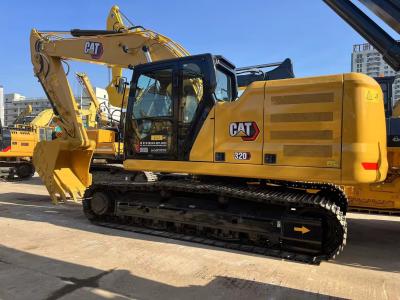 China Excavadora original Cat 320 de seis cilindros con motor Cat C7.1 Excavadora de tamaño mediano en venta