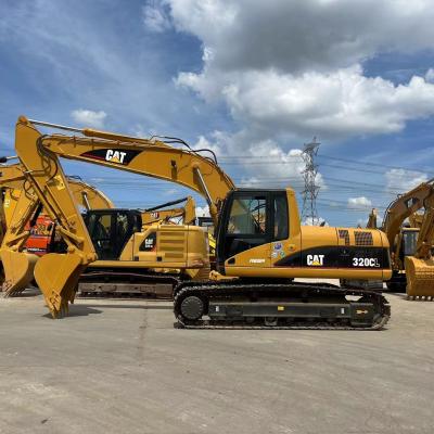 China Recondition CAT 320CL Excavator Weight 20Tons With Breaker Hammer Line for sale