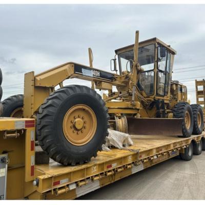 China 7.5m Turning Caterpillar 140H Motor Grader Road Leveler with 3176C Engine for sale