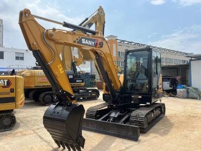 China Sany SY60 Excavator Sany Mini Excavator 0.28m3 Bucket Capacity for sale