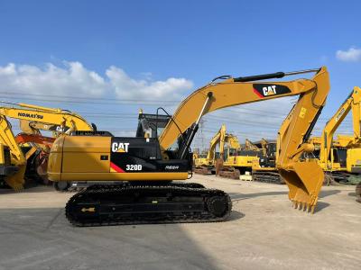 China Used Caterpillar 320D Used Excavators Medium Size Cat Excavators for sale