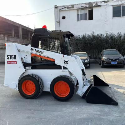 Китай Подержанный Bobcat S160 Mini Skid Steer Loader Bobcat продается