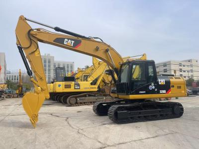 Китай В хорошем состоянии использованный экскаватор Caterpillar 320D 20 тонн экскаватор кот продается