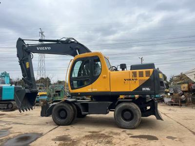 China High Performance Used Volvo EW170 wheel excavator 17 tonnage Volvo wheel excavator for sale