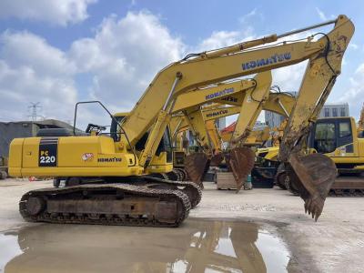 China Used excavators komatsu PC220-7 excavator original komatsu excavator for sale