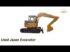 PC78US Used Japan Excavator 0.1m3 Bucket 65KW 7 TON Mini 2021 Year