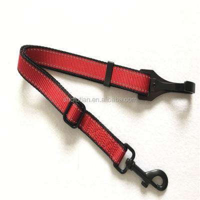 China Durable Dog Car Seat Belt Nylon Material Safety Leads Vehicle Seat Belt for sale